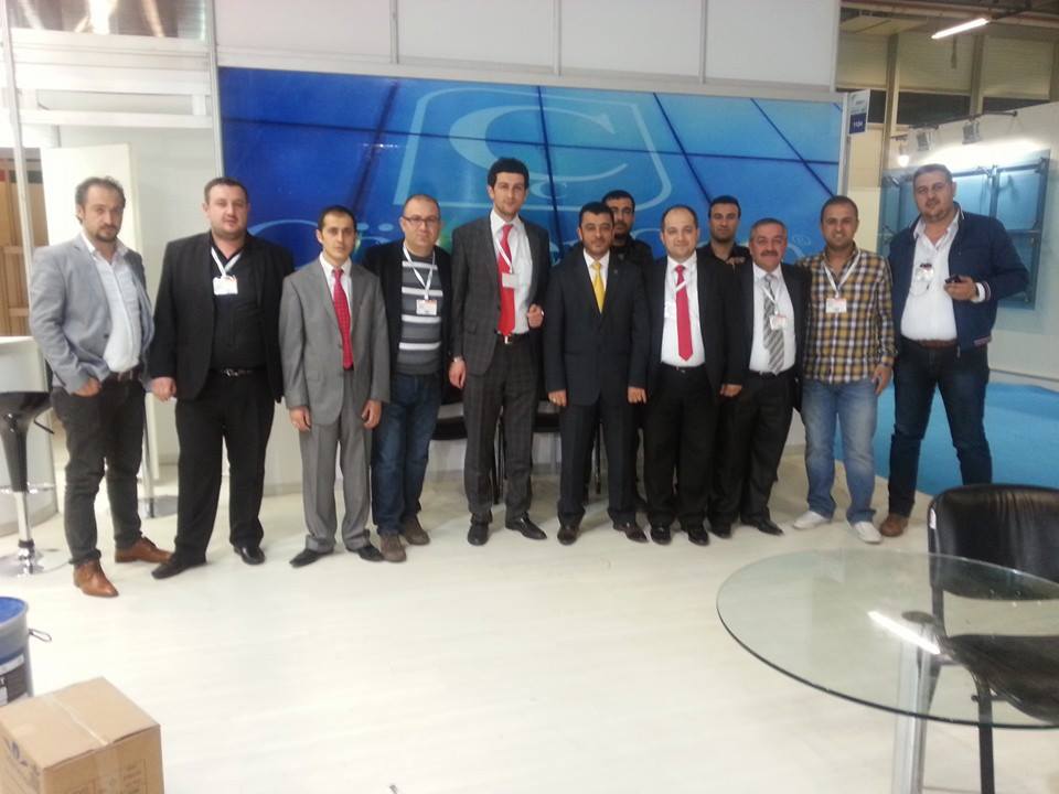 2014 Tüyap İstanbul Cam Fuarındayız.